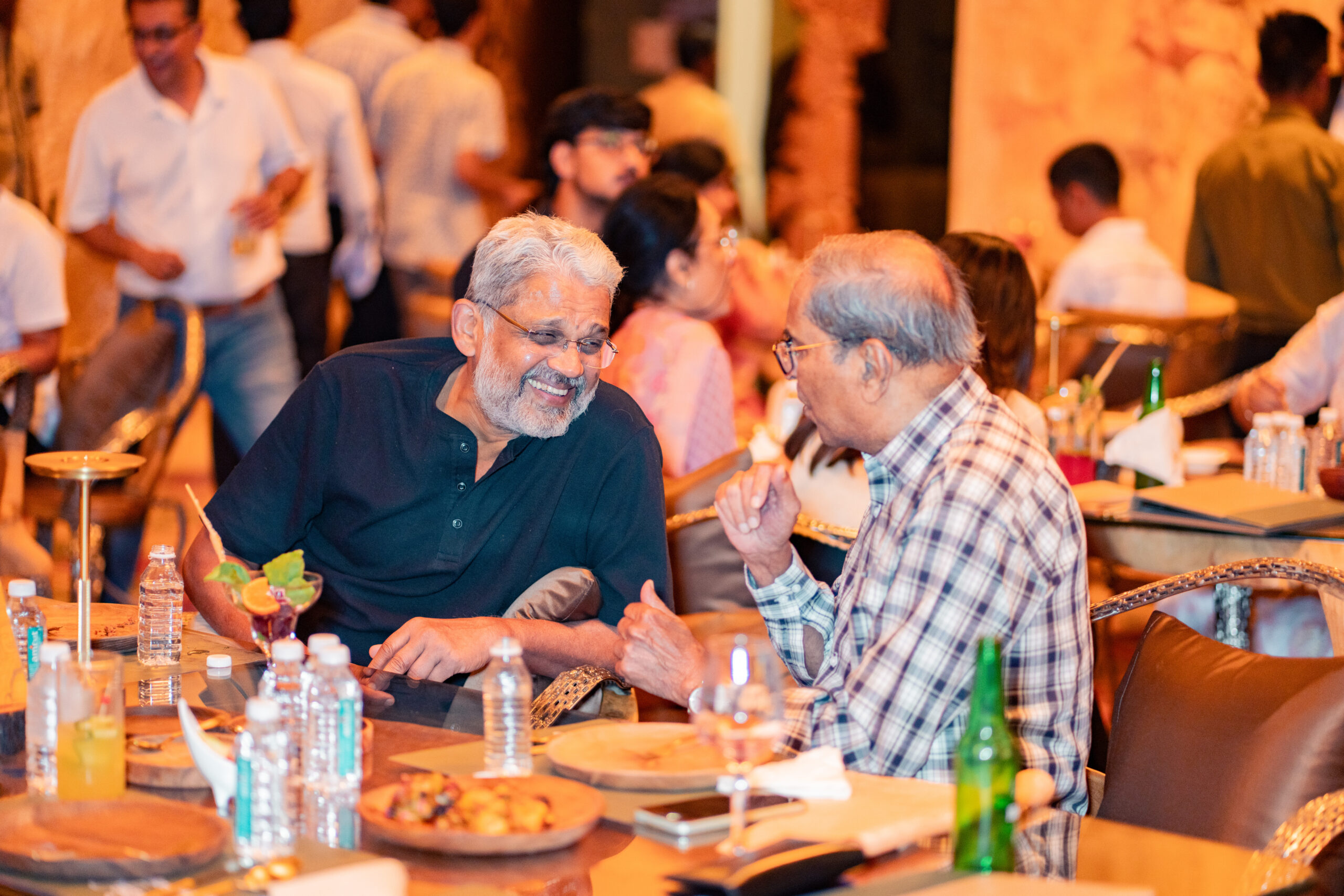 people eating in Mayavi restaurant